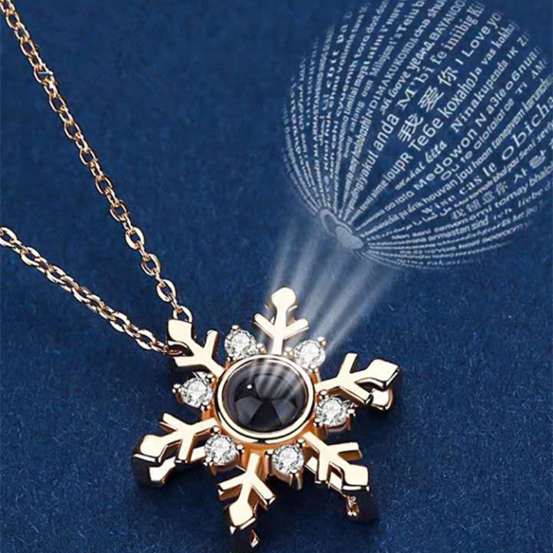 Snowfall Clavicle Necklace