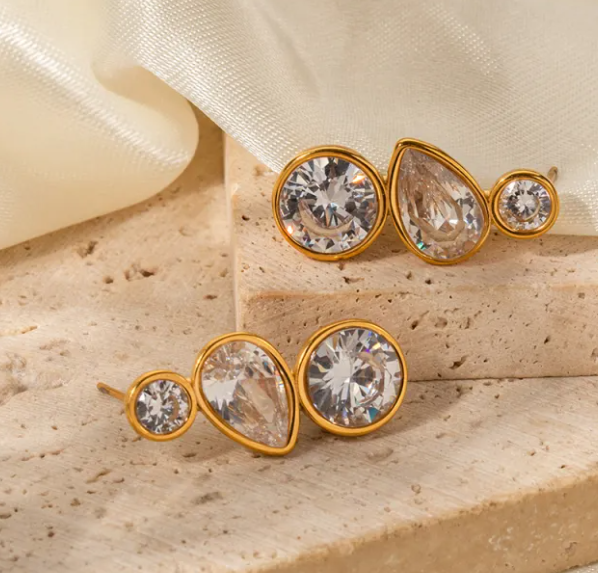The Gilded Radiance Earrings