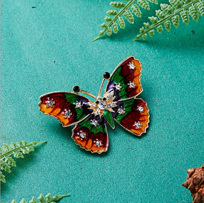 The Golden Monarch Brooch