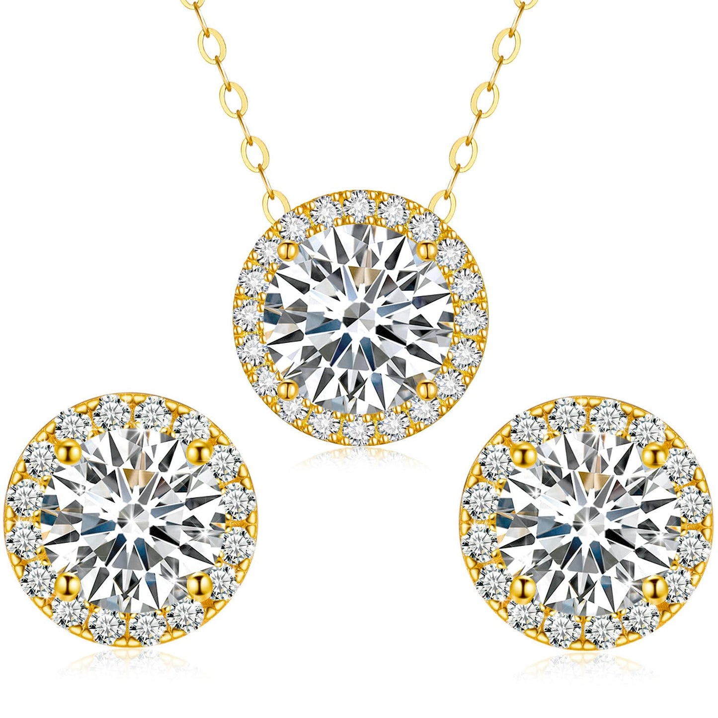 The Everlume Moissanite Set
