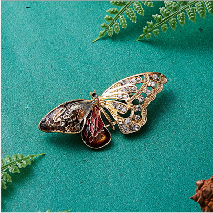 The Golden Monarch Brooch