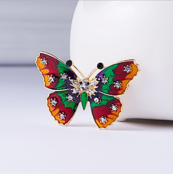 The Golden Monarch Brooch
