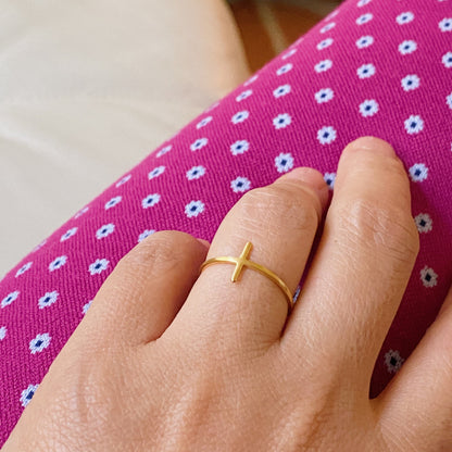 The Faithline Cross Ring