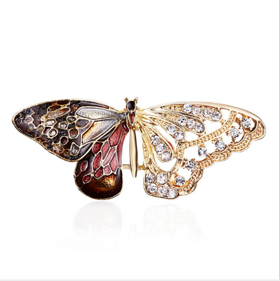 The Golden Monarch Brooch