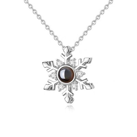 Snowfall Clavicle Necklace