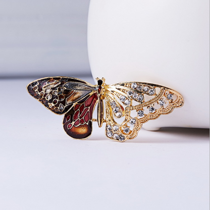 The Golden Monarch Brooch