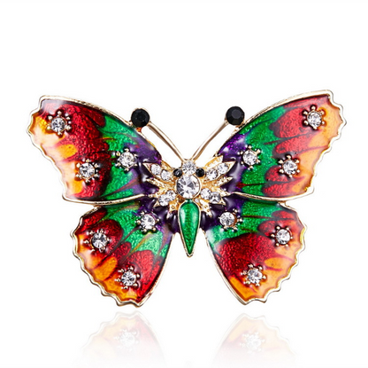 The Golden Monarch Brooch