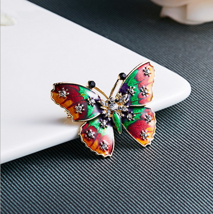 The Golden Monarch Brooch