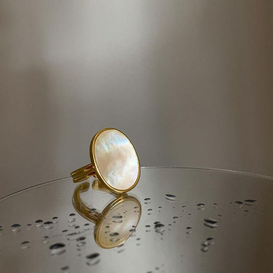 The Celestine Shell Ring