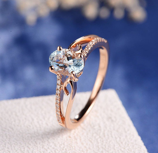 The Celeste Statement Ring