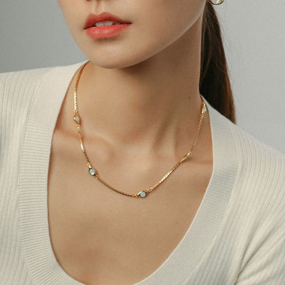 Moonlit Keepsake Necklace