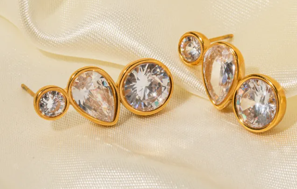 The Gilded Radiance Earrings