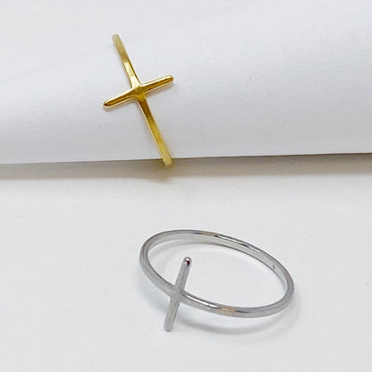 The Faithline Cross Ring