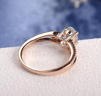 The Celeste Statement Ring