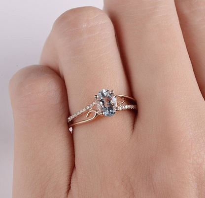 The Celeste Statement Ring